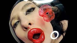 Big Red Lips Giantess