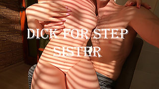 Sexy stepsister sat on top of me and fucked me