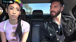 Sona bella hooks up with Big Cock on the rail home
