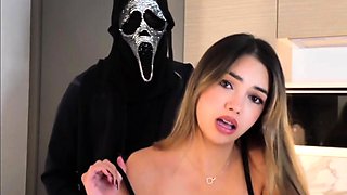 he made me SCREAM! big tits fucked in the kitchen