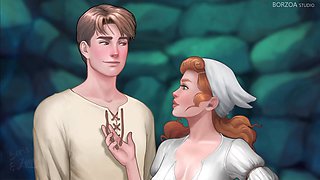 Epic anime hentai action with massive cocks and voluptuous big boobs