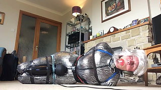 Sissy vibrator bondage compilation