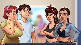 New desi stepmom in summertime saga adventure