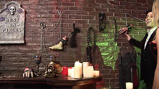 Girls Fucked in the Horror Shop Basement