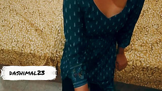 Desi Bhabhi's Intimate Moment  A Night to Remember