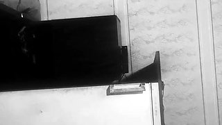 Teen in fishnet socks