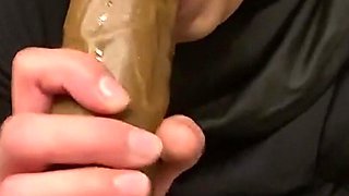 Anal on 12.5 Inches BBC Dildo Mia Niqab