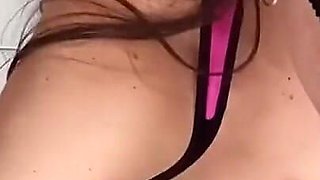 I Get Hired to Do Cleaning and I End up Showing My Cameltoe, Breasts and Sucking Cock.