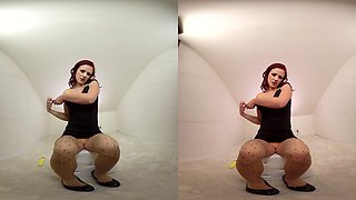 Pornstar Lexy Rox Fucks Her Toy - Petite Shaved Redhead