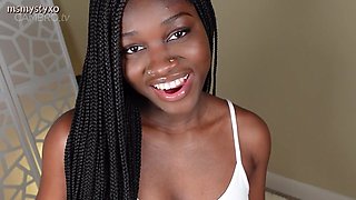 Glamour ebony bombshell crazy adult clip