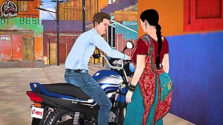 Desi Indian Bhabhi's Husband Fucked the Beautiful Sexy Doctor