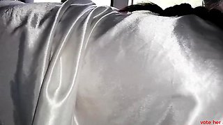 Hot Latina Babe Gives Me a Sloppy Blowjob