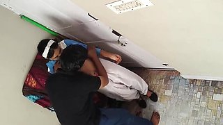 Indian Schoolgirl Secret Anal Sex in Uniform with Big Cock