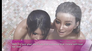 Incredible threesome creampie with my stepsister and her friend in the shower - 3D Hentai Animated Porn With Sound - F.I.L.F.