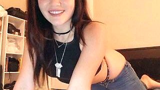 Emo Teen Becka Solo Webcam Masturbation Porn