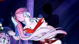 長離を妊娠させる！(鳴潮)　Get Changli pregnant (Wuthering Waves) ボテ腹セックス　hentai impregnation
