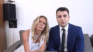 Blackmailer scores with bride in front of the groom