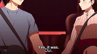 Going to the waterfront, the anime couple consumate their love