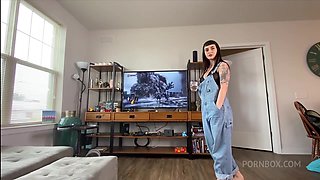 Pov - Fucking My Stepsister's Fat Ass - Gape And Anal Creampie! Steve Rickz And Ava Damore