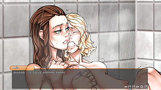 Sylvia (ManorStories) - 11 Lesbian In Shower By MissKitty2K