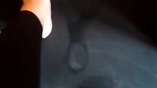 Foot fetish Close up feet and toes tease