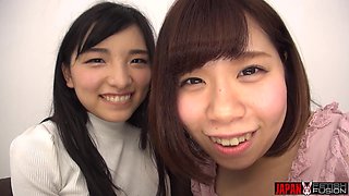 Bad Breath Smelling and Nose Licking Lesbians - Suzu Shiratori & Hikaru Akane