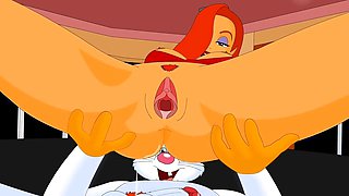 Lusty cartoons expressing their love for sucking and fucking