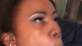 Black Curvy MILF Gets Her Pussy Stuffed by a Huge BBC