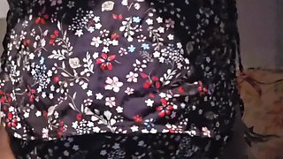 Striptease Shaking My Booty Squeezing Milking My Huge Boobs