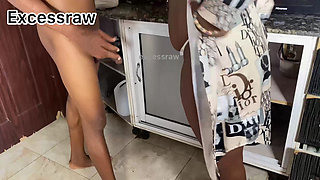 My Stepsister Seduce Me Again I Have to Fuck Her in the Kitchen This Time