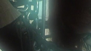 BDSM - Rough Use of a Submissive Toy in Chains