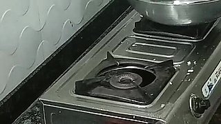Desi Marathi Kavita Bhabhi Fuck with Brother in Law in Kitchen