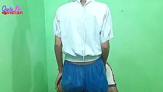 18 Year Old Desi Virgin Teen Jiya & Jasmine First Time Anal with Sir - Indian College Girl HD