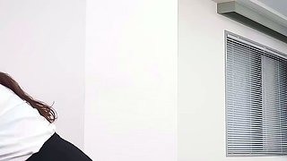 Japanese Secretary talk to Uncensored Cum inside Fuck at Job