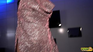 Petite Asian MILF: After-party Passion and Creampie