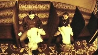 Strippers dance in the semi private room