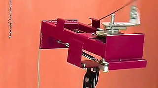 Anita Spanking Machine - Ass Whipping