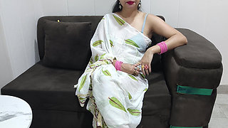 hot xxx Stepmom fucked hard until orgasm with hindi audio with dirty talk stepson seducing at home