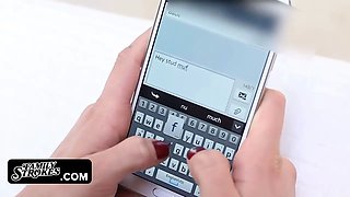 Innocent teen Mandy Muse needs an assfucking lesson from her enormous brother