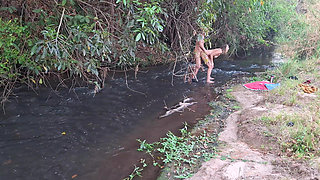 Strangers Are Caught Having Sex at the Waterfall.