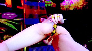 Intense 3D animation featuring brutal blowjob and rough hentai action