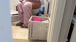 Watching Stepmom Peeing Compilation