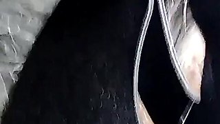 Shared Slut Wife Enjoying in Gloryhole Cabin with Friends