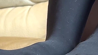 Asian Pantyhose Foot Domination