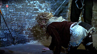 Leashed Crawling Girl - Dark House 2 #1