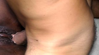 Jemeni loves it Anal Black and Ebony Bukkake Interracial POV