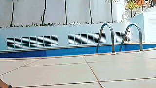 Relaxation by the Pool at Home