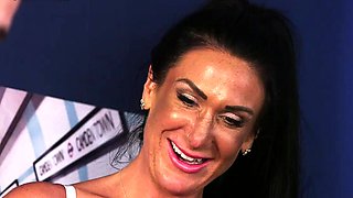 CFNM Cougars stroking lucky man