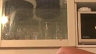 Young Plumber Fucks in the Kitchen Beautiful Blonde with Small Tits
