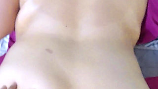 She Lets Herself Be Fucked with Her Dildo but Says She Can't Stand It